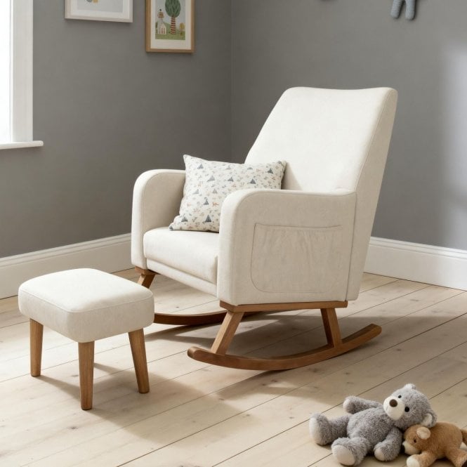 Babymore Callie Nursing Chair & Stool