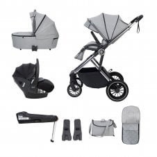 Chia Travel System Pecan with Base 