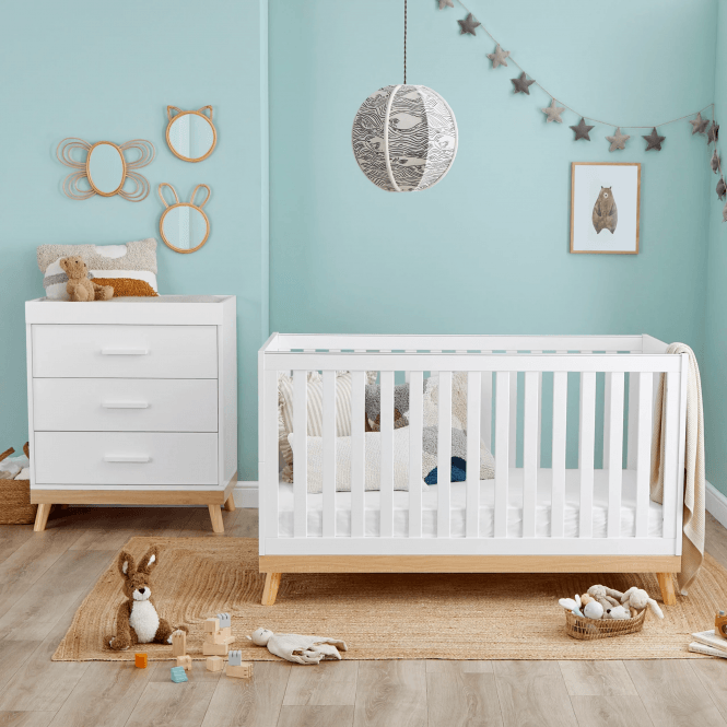 Babymore Mona 2 Piece Nursery Room Set 