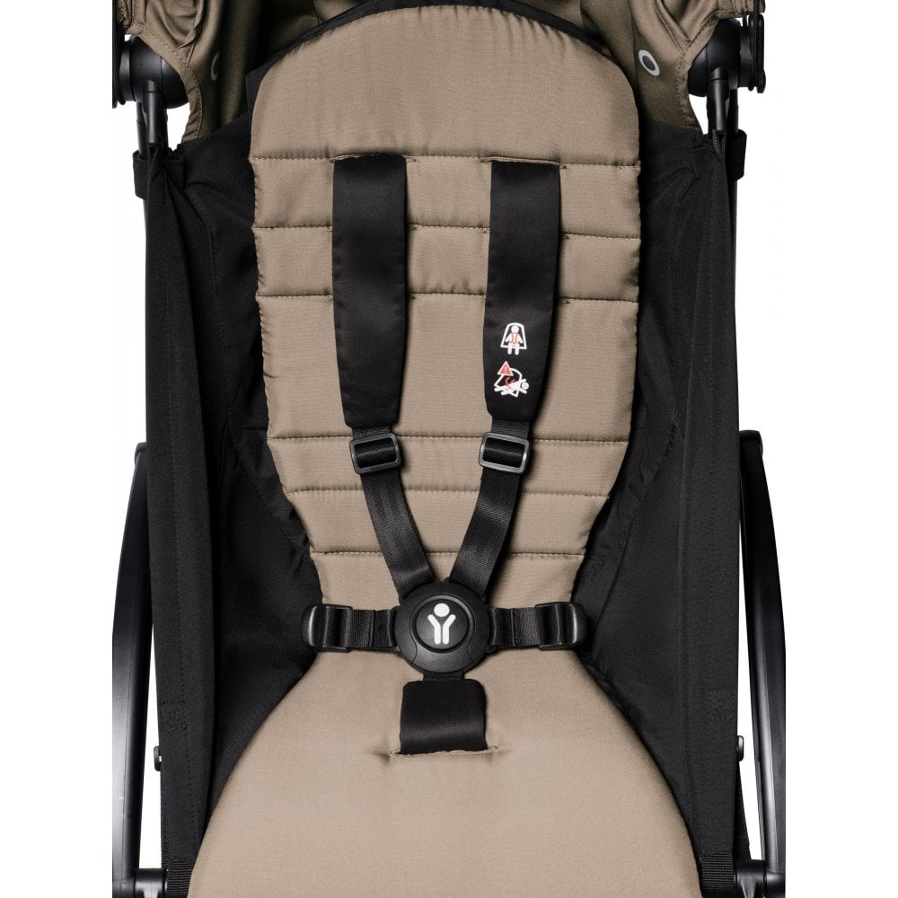 BABYZEN BABYZEN YOYO 2 Pushchair 6+ Black Chassis - Taupe - Prams