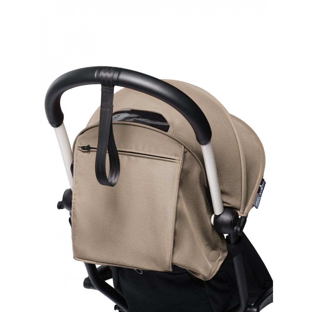 BABYZEN BABYZEN YOYO 2 Pushchair 6+ White Chassis - Taupe - Prams