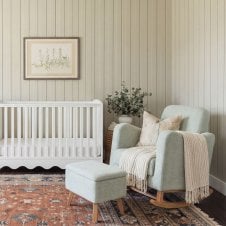 Soother Nursing Chair & Stool 
