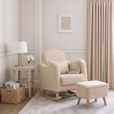 Soother Nursing Chair & Stool 