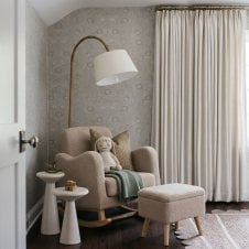 Soother Nursing Chair & Stool 
