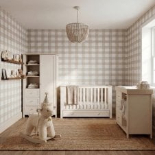 Wanderer 3 Piece Room Set + Free Airflow Fibre Deluxe Mattress - Cashmere & Oak