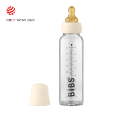 Baby Glass Bottle Complete Set Latex 225ml