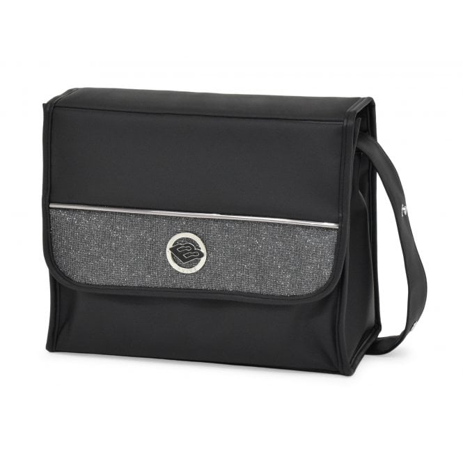 Bébécar Changing Bag Carre Prive - Black Sparkle