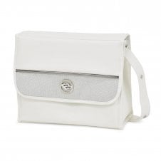 Changing Bag Carre Prive - White Sparkle