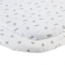 Baby Hug Bamboo Crib 2 pack fitted sheets - Greenery 