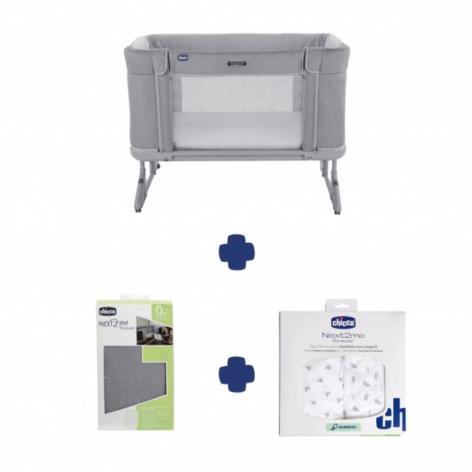 Chicco Next2Me Forever Cot Starter Bundle 