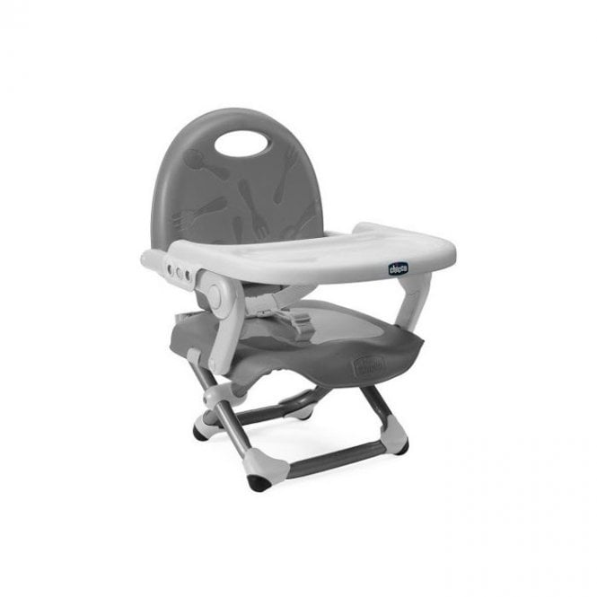 Chicco Pocket Snack Booster Seat - Dark Grey