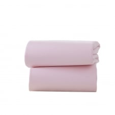 2 Fitted Cotton Interlock Moses Basket Sheets