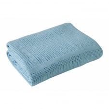 Extra Soft Cellular Pram/Crib Cotton Blanket