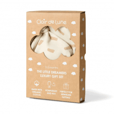 Little Dreamers Gift Set Romper + Hat - Dash Print 