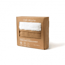 Organic Knit Sherpa Blanket