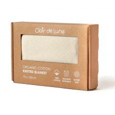 Organic Knitted Blanket 