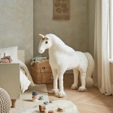 Standing Unicorn Stuffed Animal 