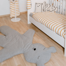 Teddy Bear Playmat Big - Jersey Grey