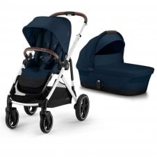 Gazelle S SLV + Carrycot
