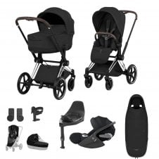 Priam Style Complete Cloud T Bundle - Chrome Frame 