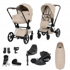 Priam Style Complete Cloud T Bundle - Chrome Frame 