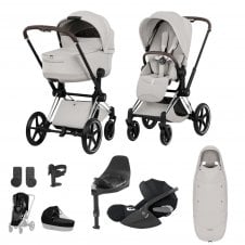Priam Style Complete Cloud T Bundle - Chrome Frame 