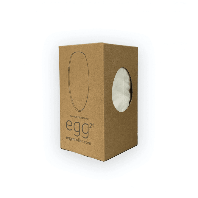 Egg® Egg2/3 Carrycot Fitted Sheet (2 Pack)