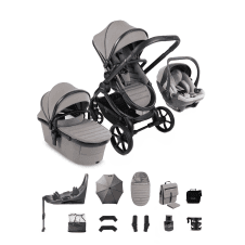 Peach 8 360 Car Seat Pushchair Bundle 