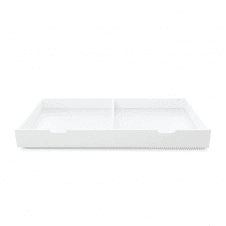 Coleby Cot Bed Under Drawer - White