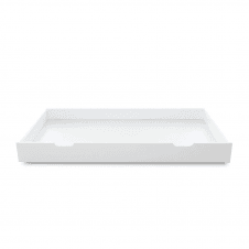 Coleby Mini Cot Bed Under Drawer - White