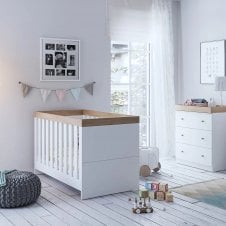 Burlington 2 Piece Room Set + Free Airflow Fibre Deluxe Mattress 