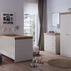 Burlington 2 Piece Room Set + Free Airflow Fibre Deluxe Mattress 