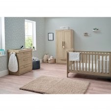 Atlas Range + Free Airflow Fibre Deluxe Mattress - Light Oak