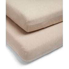Cotbed Fitted Sheets - 2 Pack 