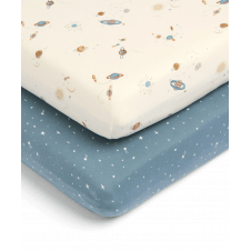 Cotbed Fitted Sheets - 2 Pack 