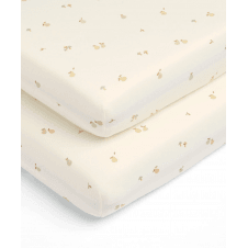 Cotbed Fitted Sheets - 2 Pack 