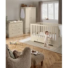Oxford Range + Free Airflow Fibre Deluxe Mattress - Cashmere 