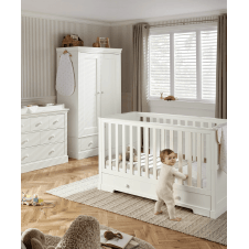 Oxford Range + Free Airflow Fibre Deluxe Mattress - White