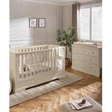 Oxford Set + Free Airflow Fibre Deluxe Mattress - Cashmere 