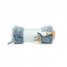 WTTW Under The Sea Tummy Time Roll - Blue