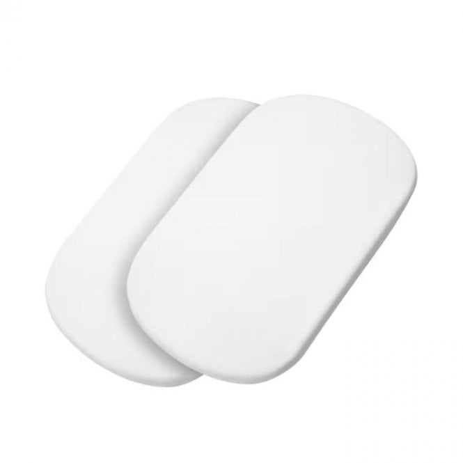 Maxi-Cosi Carrycot Bed Sheets White (2x)
