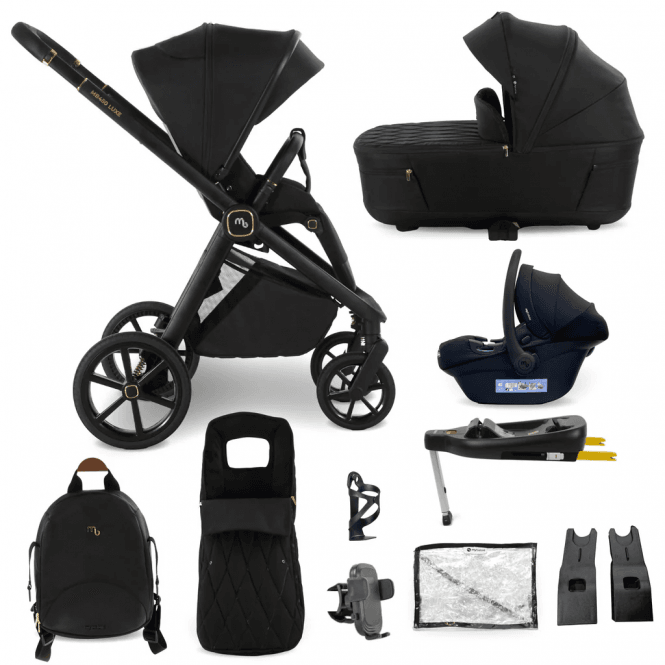 My Babiie MB450 LUXE 3-in-1 Travel System with Base