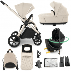 MB450 LUXE 3-in-1 Travel System with Rotating Car Seat + Base