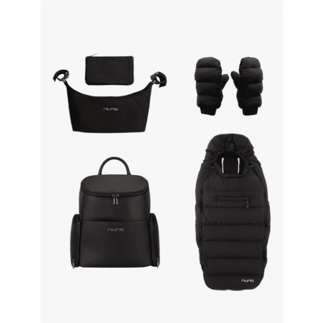 Nuna Accessories Bundle - Caviar