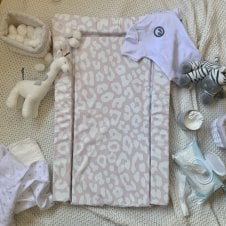 Changing Mat - Leopard Print Pink