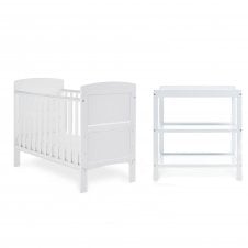 Grace Mini 2 Piece Room Set -  White 