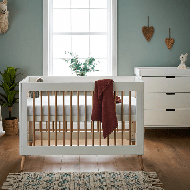 Obaby Maya Mini 2 Piece Room Set - White/Natural
