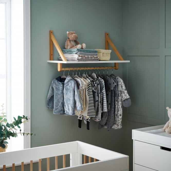 Obaby Maya Shelf - White/Natural