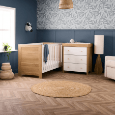 Nika 2 Piece Room Set - Oak & White
