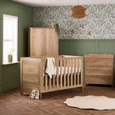 Nika 3 Piece Room Set - Oak 